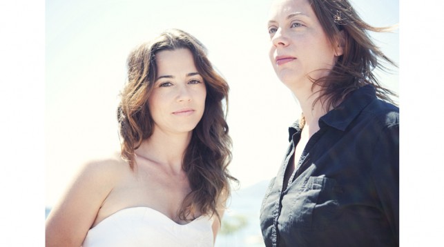 Linda Cardellini (left), Liza Johnson (right)